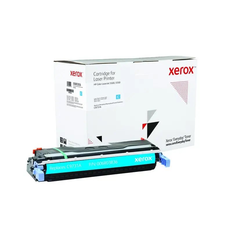 Xerox Everyday Toner For HP C9731A Cyan Laser Toner 006R03836