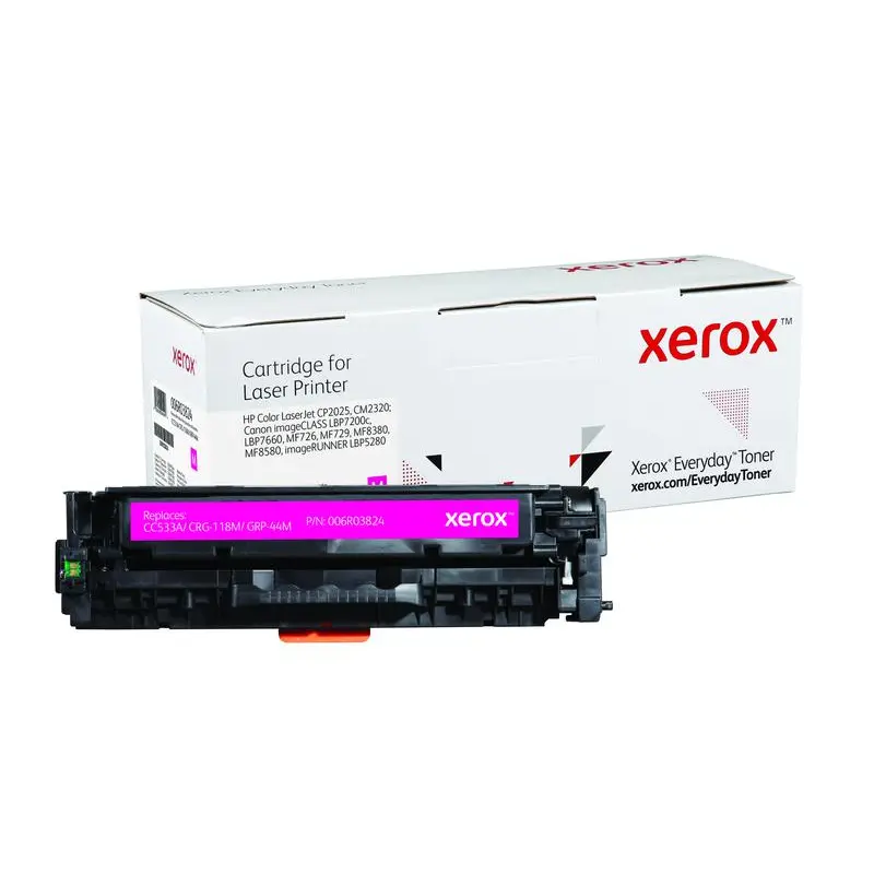 Xerox Everyday Toner For HP CC533A/CRG-118M/GRP-44M Magenta Laser Toner 006R03824