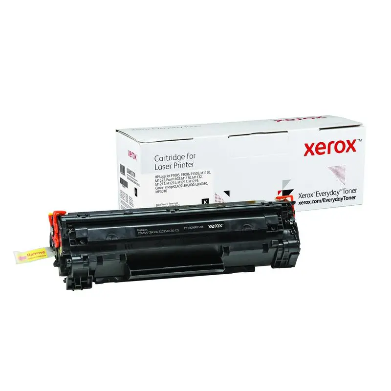 Xerox Everyday Toner For HP CE285A/CB435A/CB436A/CRG-125 Black Laser Toner 006R03708