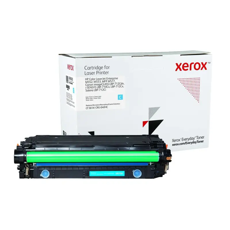 Xerox Everyday Toner For HP CF361X/CRG-040HC Cyan Laser Toner 006R03680