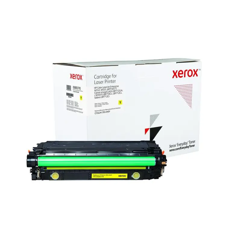 Xerox Everyday Toner For HP CF362A/CRG-040Y Yellow Laser Toner 006R03795