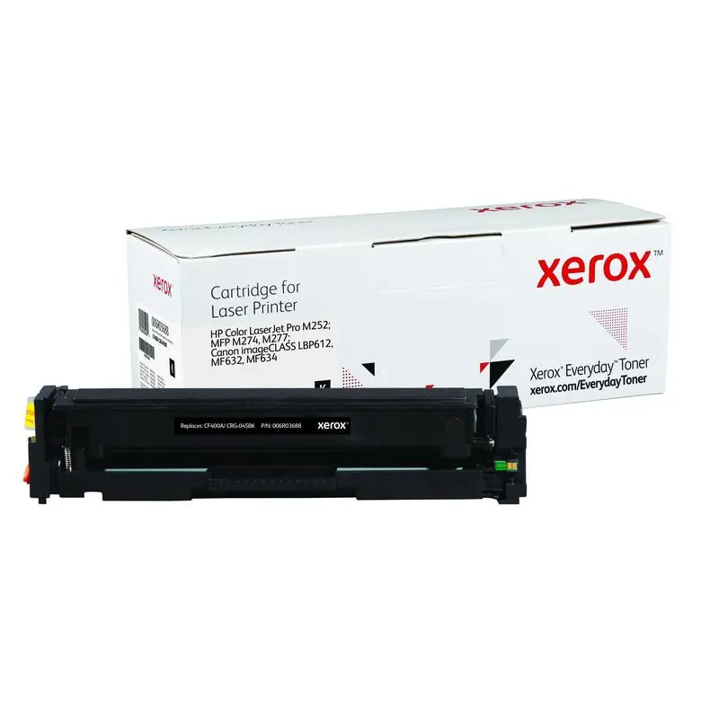 Xerox Everyday Toner For HP CF400A/CRG-045BK Black Laser Toner 006R03688