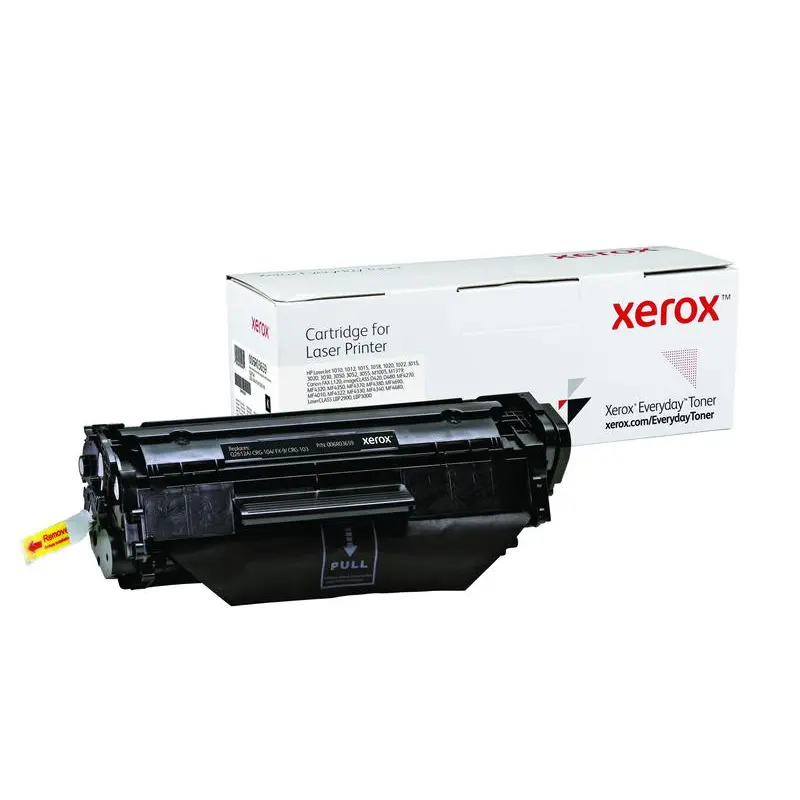 Xerox Everyday Toner For HP Q2612A/CRG-104/FX-9/CRG-103 Black Laser Toner 006R03659