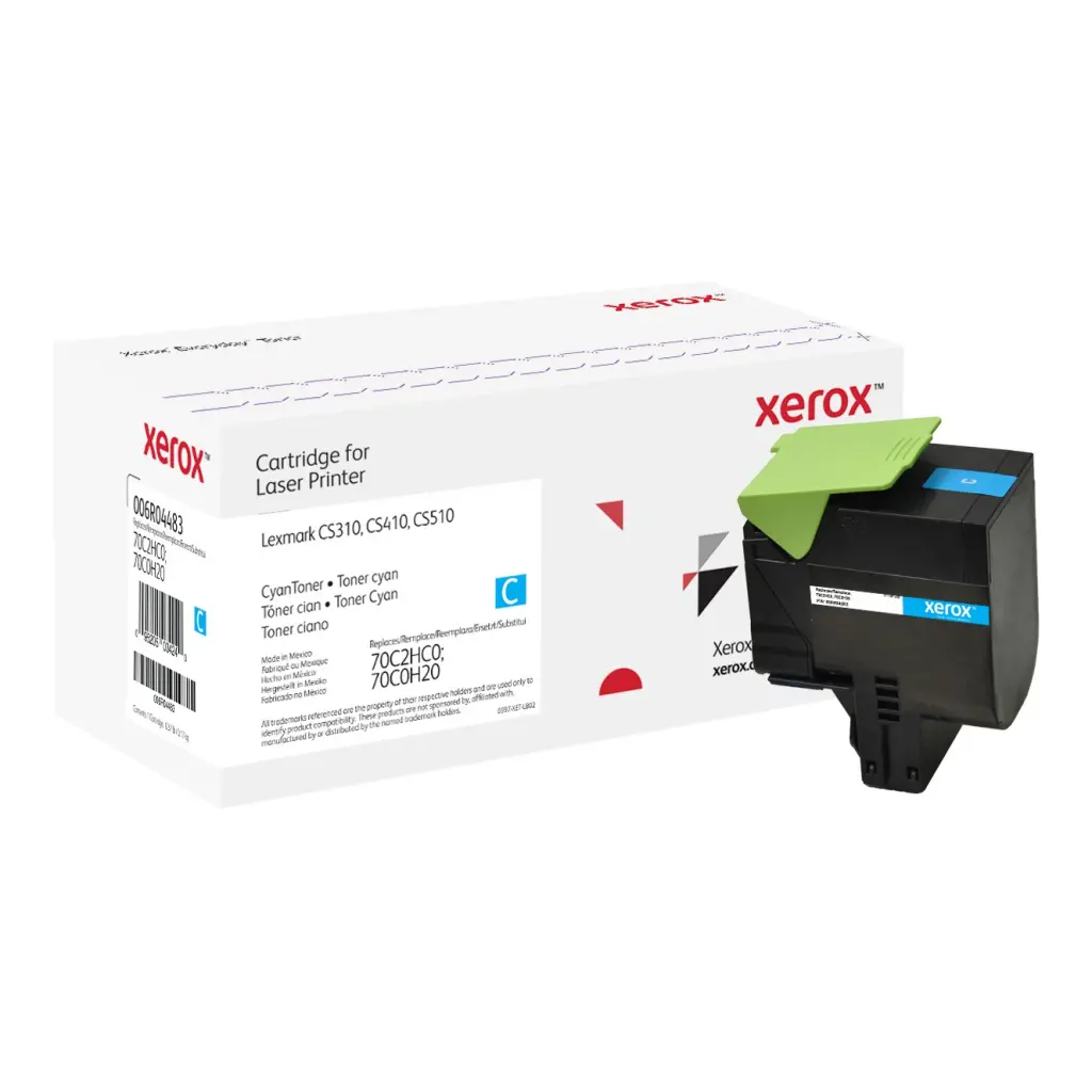 Xerox Everyday Toner For Lexmark 70C2HC0 70C0H20 High Capacity Cyan Laser Toner 006R04483 WHILE STOCK LASTS