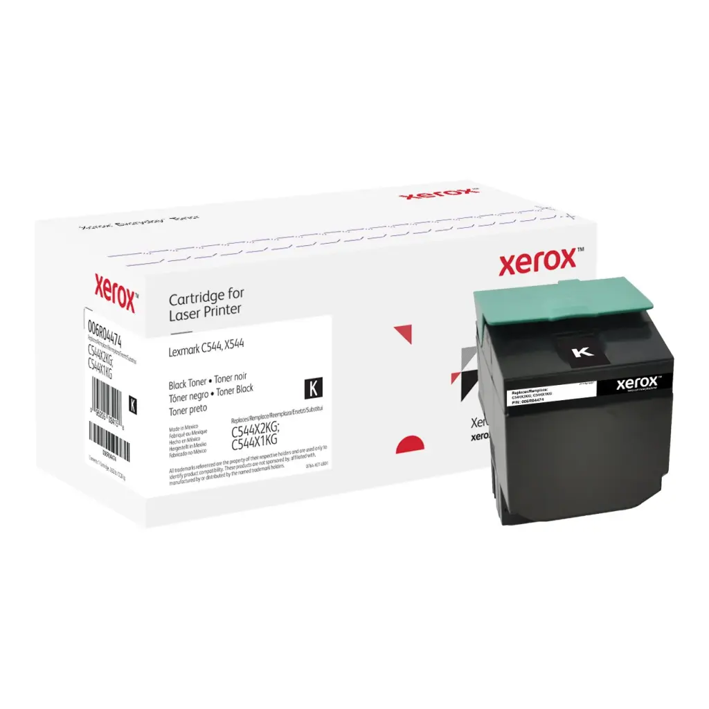 Xerox Everyday Toner For Lexmark C544X2KG C544X1KG Extra High Capacity Black Laser Toner 006R04474 WHILE STOCK LASTS