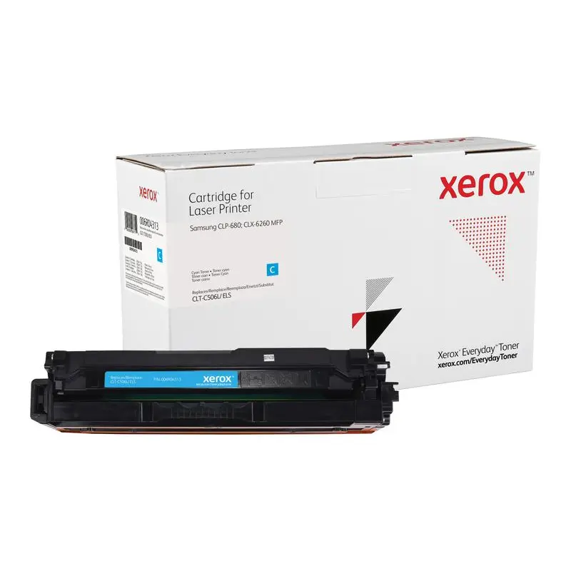Xerox Everyday Toner For Samsung CLT-C506L Cyan Laser Toner 006R04313