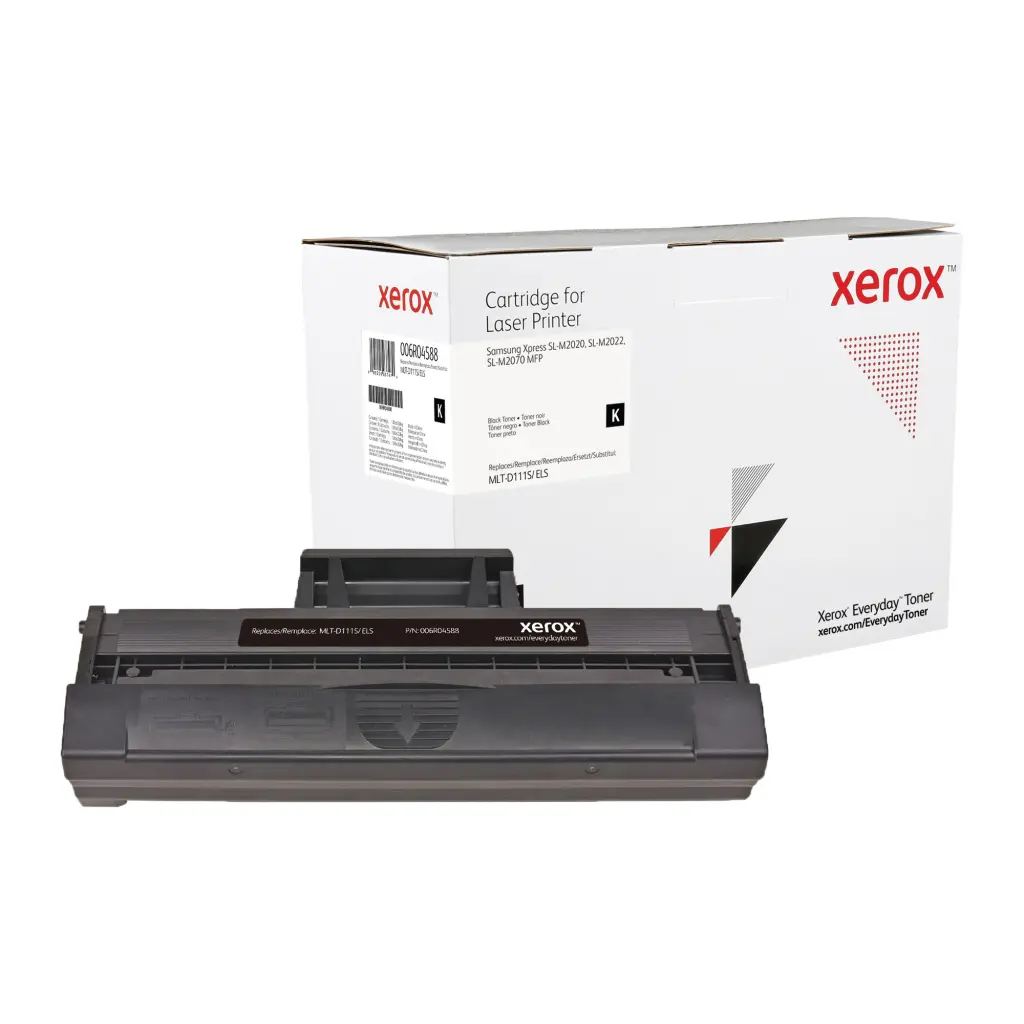 Xerox Everyday Toner For Samsung MLT-D111S Black Laser Toner 006R04588
