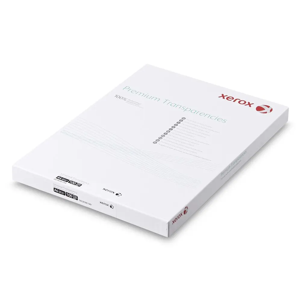 Xerox Premium Transparencies / Film Universal Removable Stripe A4 210 x 297mm Pack of 100 003R98198