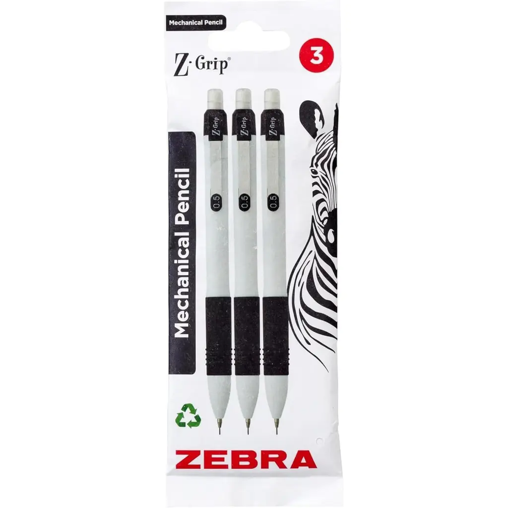 Z Grip Mechanical Pencil 3pk