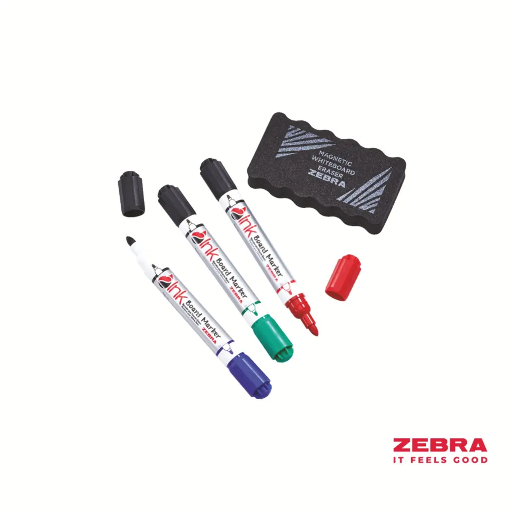 Zebra Whiteboard Marker Bullet Doube Ended Pk 50 Assorted