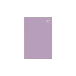 A4 2027 Week to View Diary Bright Purple Casebound