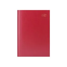 A4 2027 Week to View Diary Red 