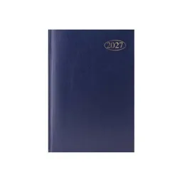 A5 2027 Week to View Diary - Blue 