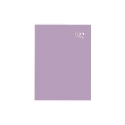 A5 2027 Week to View Diary Bright Purple Casebound