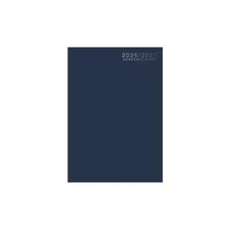 Academic Diary A5 Week to View Casebound 26-27 Blue