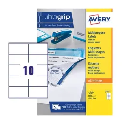 Avery 3425 Multipurpose Labels 100 sheets - 10 Labels per Sheet 