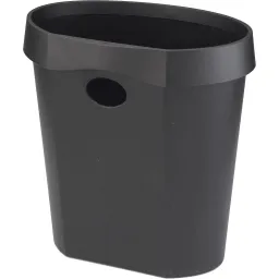 Avery DR500BLK DTR Eco Waste Bin with Removable Rim 18L Black