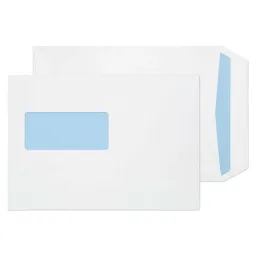 Blake C5 Window Pocket Envelope Self Seal 90gsm White (Pack of 500) 