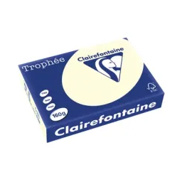 Clairefontaine A4 160gsm Ivory Trophee Card (Pack of 250)
