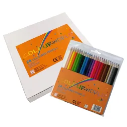 Colourworld School Colouring Pencils Box of 24  x 120 Boxes Assorted