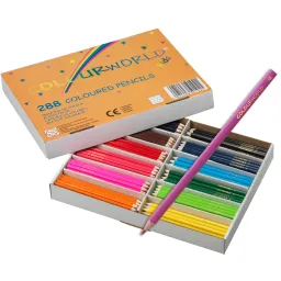 Colourworld School Colouring Pencils Box of 288 x 10 Boxes Assorted