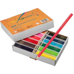 Colourworld School Colouring Pencils Box of 504  x 4 Boxes Assorted