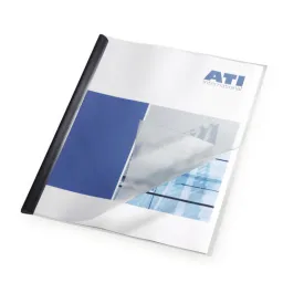 Durable Polypropylene Clear Report Covers 10 Pack 2926-19