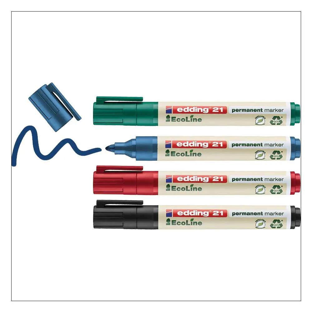 e-21/4 S EcoLine Permanent Marker (4)
