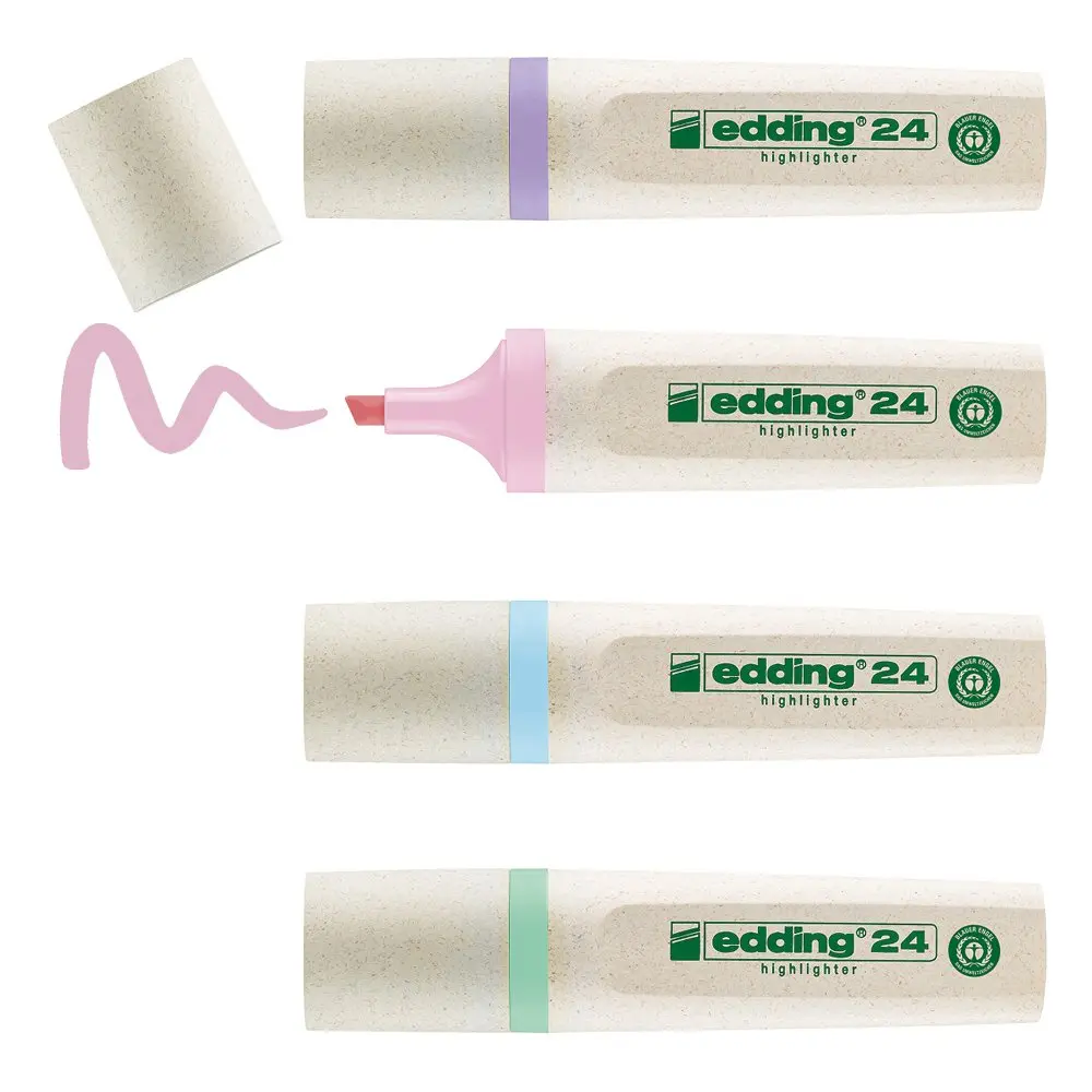 e-24/4S EcoLine Pastel Colours Set (4)