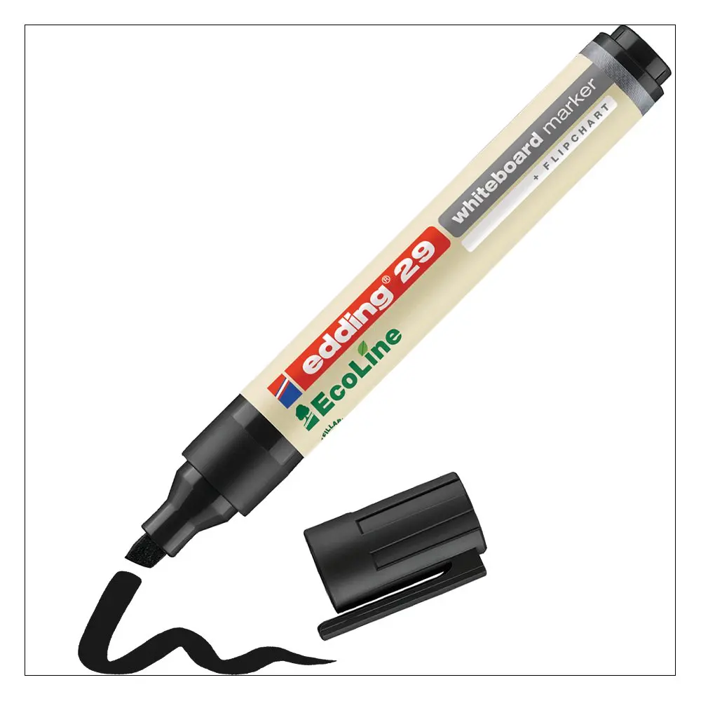 e-29 Ecoline Whiteboard Marker A5 Black (10)