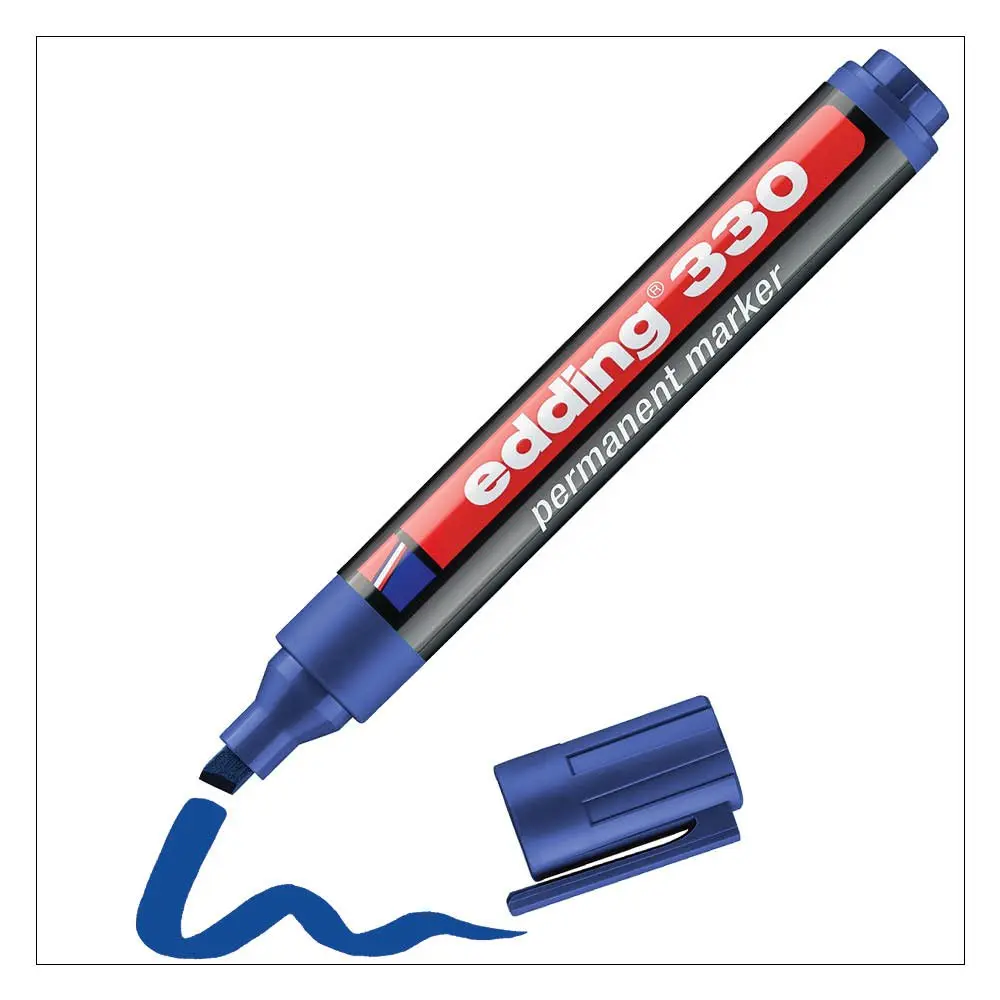e-330 Permanent Marker A8 blue (10)