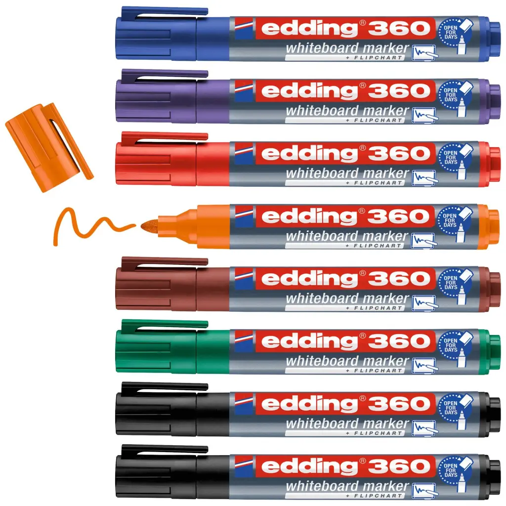 e-360/8 S Whiteboard Marker A8 (8)