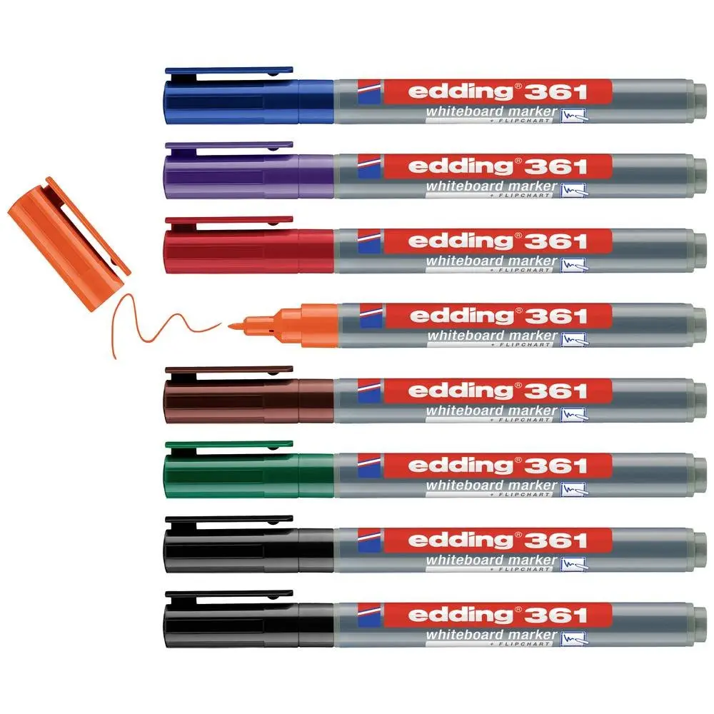 e-361/8 S Whiteboard Marker Set (8)