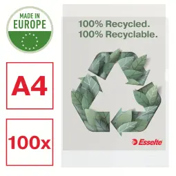 Esselte 100% Recycled Folder A4 (1 Pack of 100)
