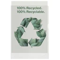 Esselte 100% Recycled Folder A4 (1 Pack of 100)