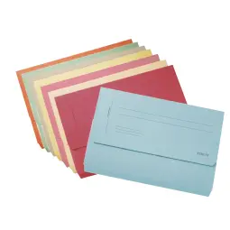 Esselte A4+ Manilla Document Wallets Pack 25 Buff