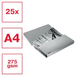 Esselte A4+ Manilla Document Wallets Pack 25 Green