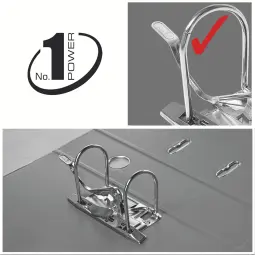 Esselte Lever Arch File 75mm Red Pack of 5