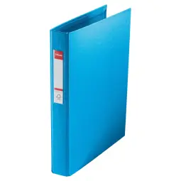 ESSELTE Pack of 10 Ringbinders A4 2 Ring 25mm Blue