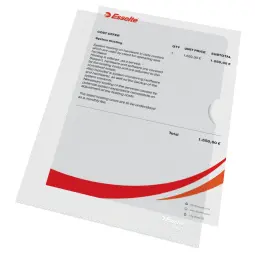 Esselte Quality A5 Recycled Cut Flush Folder Pack of 100