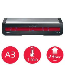 GBC Laminator 480HS A3 UK Black/Silver