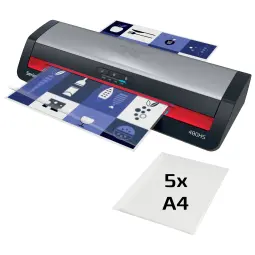 GBC Laminator 480HS A3 UK Black/Silver