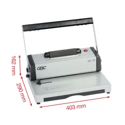 GBC MC59 Coil Spiral Punch and Binding Machine Capacity 450 A4 Sheets