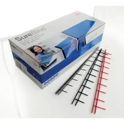 GBC SureBind Binding Strips A5 Black 25mm (100)