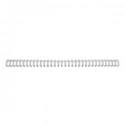 GBC WireBind Binding Wires 3:1 No.5 8mm A4 Silver Pack of 100