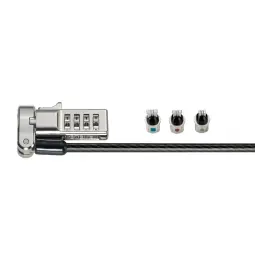 Kensington 3-in-1 Combination Lock Resettable Black