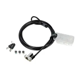 Kensington 3-in-1 Keyed Lock Black