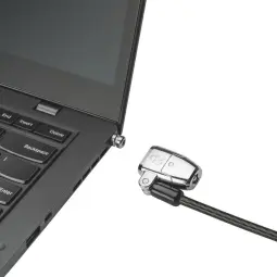 Kensington ClickSafe® 2.0 3-in-1 Keyed Laptop Lock Black