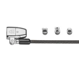 Kensington ClickSafe® 2.0 3-in-1 Keyed Laptop Lock Black