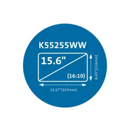 Kensington MagPro™ Magnetic Privacy Screen for Laptops 15.6” (16:10)
